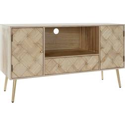 Dkd Home Decor Metal Madera Paulonia Pino 118 x 40 x 65 cm Mueble de TV