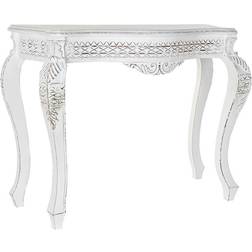 Dkd Home Decor Wood White Mango wood Console Table