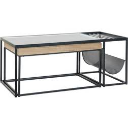 Dkd Home Decor Sort Multifarvet Natur Træ 110 x 60 x 45 cm Sofabord