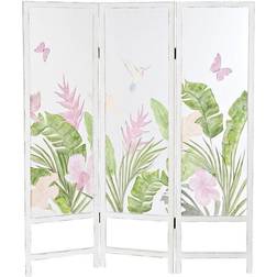 Dkd Home Decor Sammenfoldelig Tropisk MDF Rumdeler