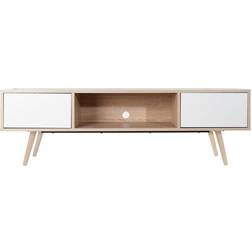 Dkd Home Decor Hvid Metal Træ MDF 160 x 40 x 50 cm TV-bord