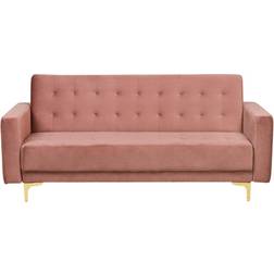 Beliani 3 Seater Velvet Sofa