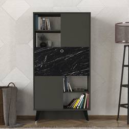 LOTO LIVING Bookshelf 173.6cm H X 90cm W X 35cm D Book Shelf