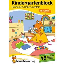 Kindergartenblock ab 4 Jahre Schneiden, kleben, basteln