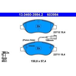 ATE 13.0460-3984.2 Jeu de Plaquettes de Frein ALFA ROMEO: MiTo, 147, 156 Berline