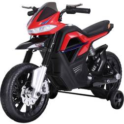 Homcom Elektro-Motorrad für Kinder rot