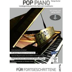 Pop Piano Liedbegleitung und freies Spiel nach Leadsheets, m. CD-Plus