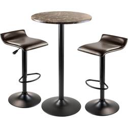 Winsome Cora 3 Piece Pub Dining Set