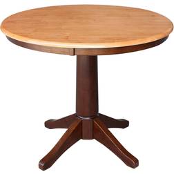 International Concepts 30 Round Top Pedestal Dining Table