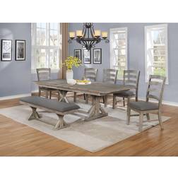 Best Quality Furniture Linda Dining Set