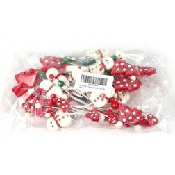 Snowman Berry Pick 9" Christmas Tree Ornament