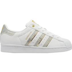 adidas Superstar W - Cloud White/Gold Metallic