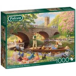 Falcon Boating on the River 1000 Pieces