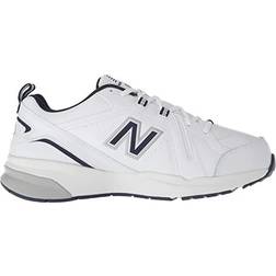 New Balance 608v5 M - White with NB Navy