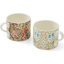 Morris & Co Blackthorn & Golden Lily Mug 34cl 2pcs