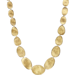 Marco Bicego Engraved Lunaria Necklace - Gold