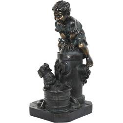 Dkd Home Decor Garden Fountain 88,5 x 47 x 47 cm Resin