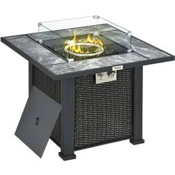 OutSunny 50,000 BTU Marble Desktop Fire Pit