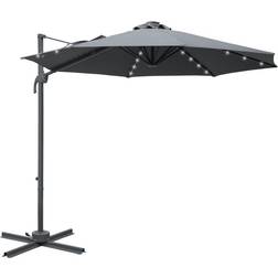 OutSunny 3m Cantilever Roma Parasol Umbrella