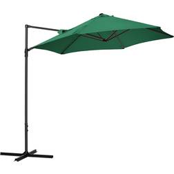 OutSunny 2.5M Garden Cantilever Parasol