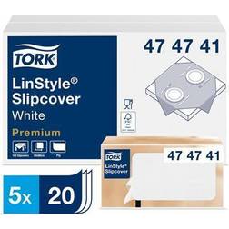 Tork LinStyle 80x80 vit,20 st/pk