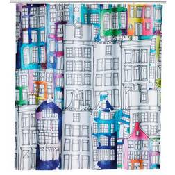Wenko Duschvorhang Sunny City Motiv