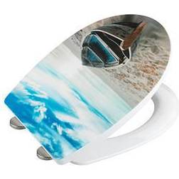 Wenko Toiletzitting Boat High Gloss 1 stuk