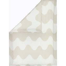 Marimekko Lokki Dynebetræk Beige, Hvid (200x)