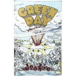 Green Day Dookie Flagge schwarz/grau/weiß Poster