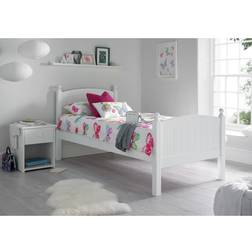 Charleston Solo White Bed Frame