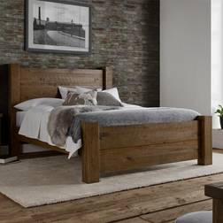 Time4Sleep Plank Wooden Bed Frame LFE
