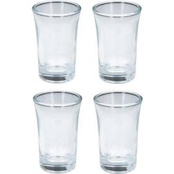 Cuisine Elegance Shot Glass 4 Pcs D4.4 x 7 cm Schnapsglas