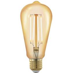 Eglo Ledfilamentlamp St64 Amber E27 4w Geel