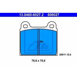 ATE Bremseklodser 13.0460-6027.2