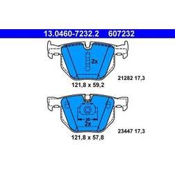 ATE Jarrupalat BMW 13.0460-7232.2