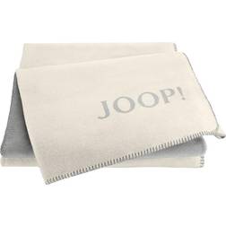 Joop! Wohndecke Filz Silber, Beige, Natur (160x)