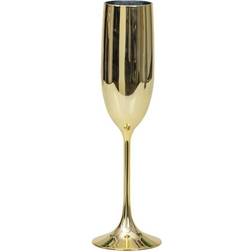Hisab Joker Plastik Guld Champagneglas