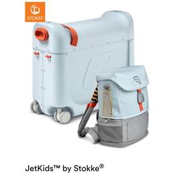 Stokke JetKids Resesäng och Ryggsäck Blue