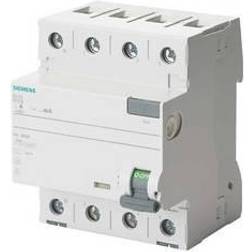 Siemens Pfi 4-polet Type A 40a 300 Ma 400vac Nul I Venstre Side