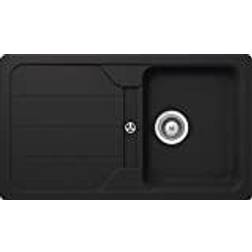 Schock Single Bowl Inset Kitchen Sink 860mm L X 500mm W