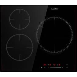 Klarstein Plaque Induction 3 Feux Encastrable 60 cm 5800 W