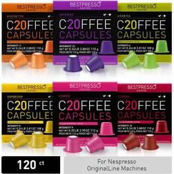 Bestpresso for Original Machine 120 pods Certified