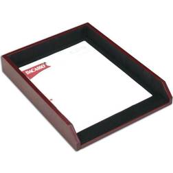 7000 Series Contemporary Leather Front-Load Letter Tray