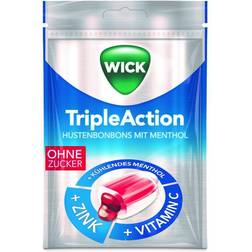 Wick Tripleaction Menthol & Cassis ohne Zucker Bon.