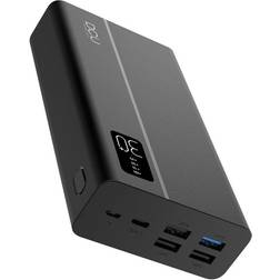 DCU Advance Tecnologic 34155030 banque d'alimentation électrique Lithium 30000 mAh Noir