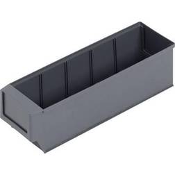 Alutec 66027 Storage bin L x W x H 300 x 91 x 81 mm Dark grey 1 pcs