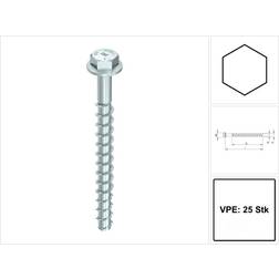 Heco Multi-Monti-plus Betonskrue Ø10 mm 10/55 x 120 mm
