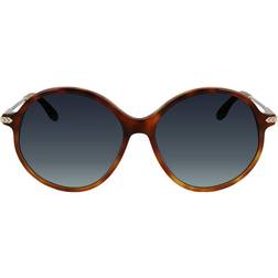 Victoria Beckham Lunettes De Soleil Pour Femme - Brown Havana