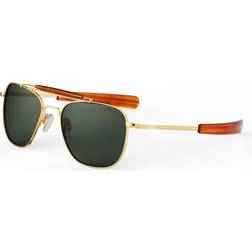Randolph Engineering Aviator II AT007 Men's Sunglasses - Gold
