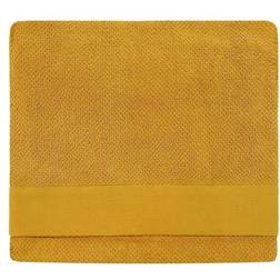 Furn Textured Weave Oxford Panel Bath Towel Yellow